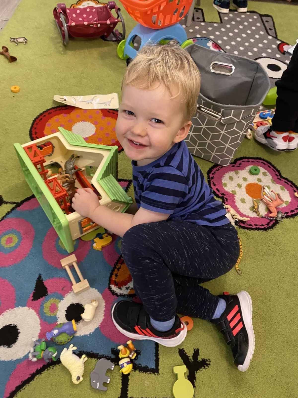 Nursery children taking part in a seasonal celebration at Ready Steady Go Childcare Worle